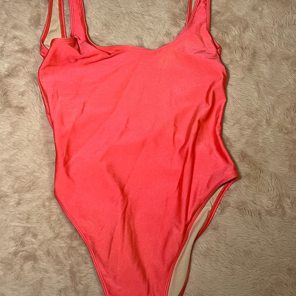 Coral One Piece Swimsuit